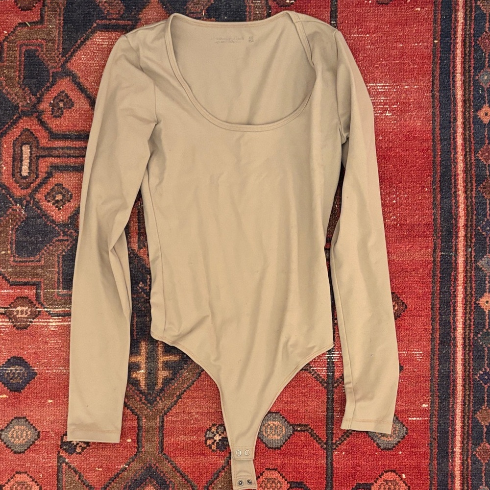 Abercrombie & Fitch Light Tan Bodysuit